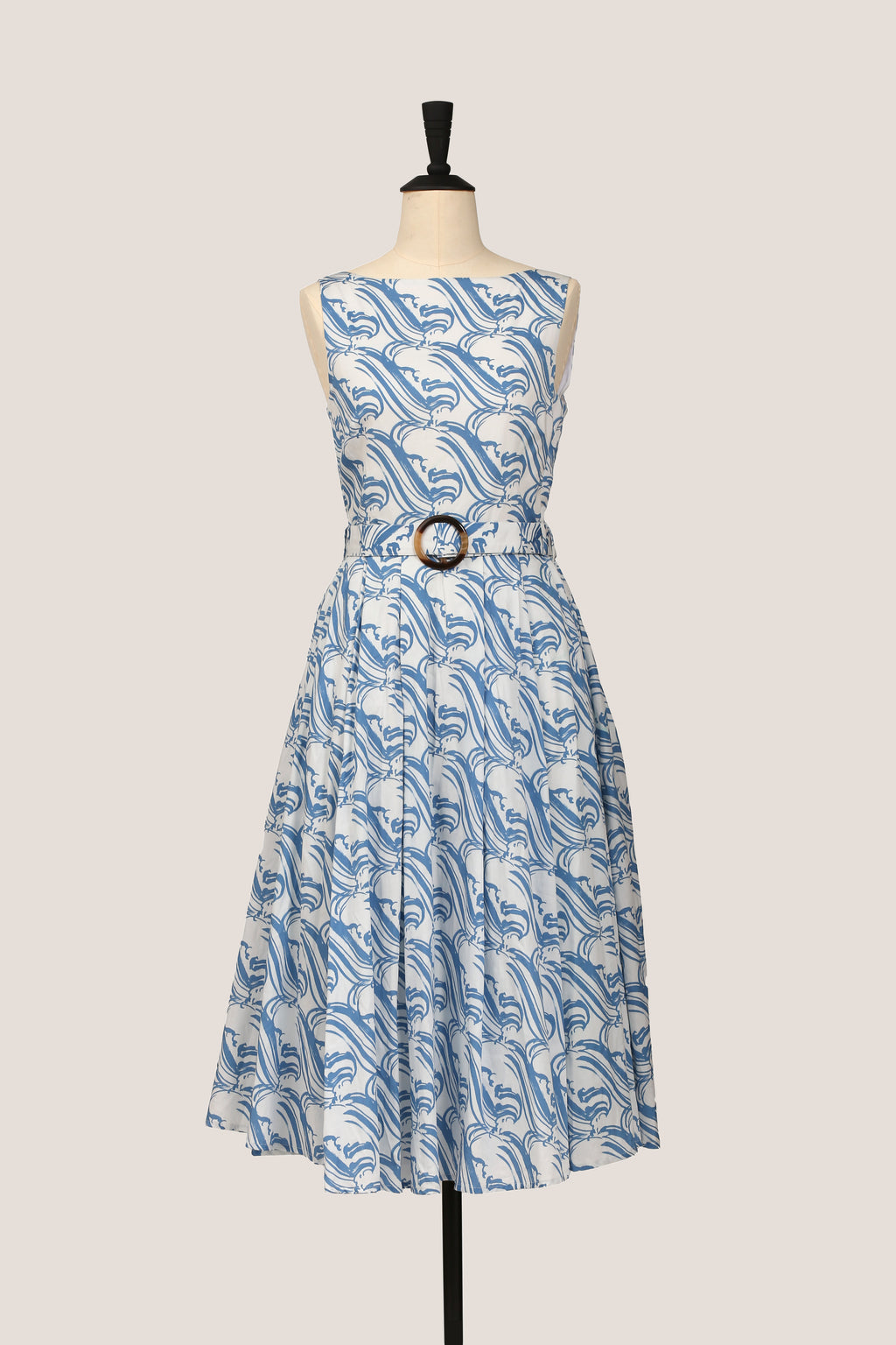Retro Dress - Waterfall Blue