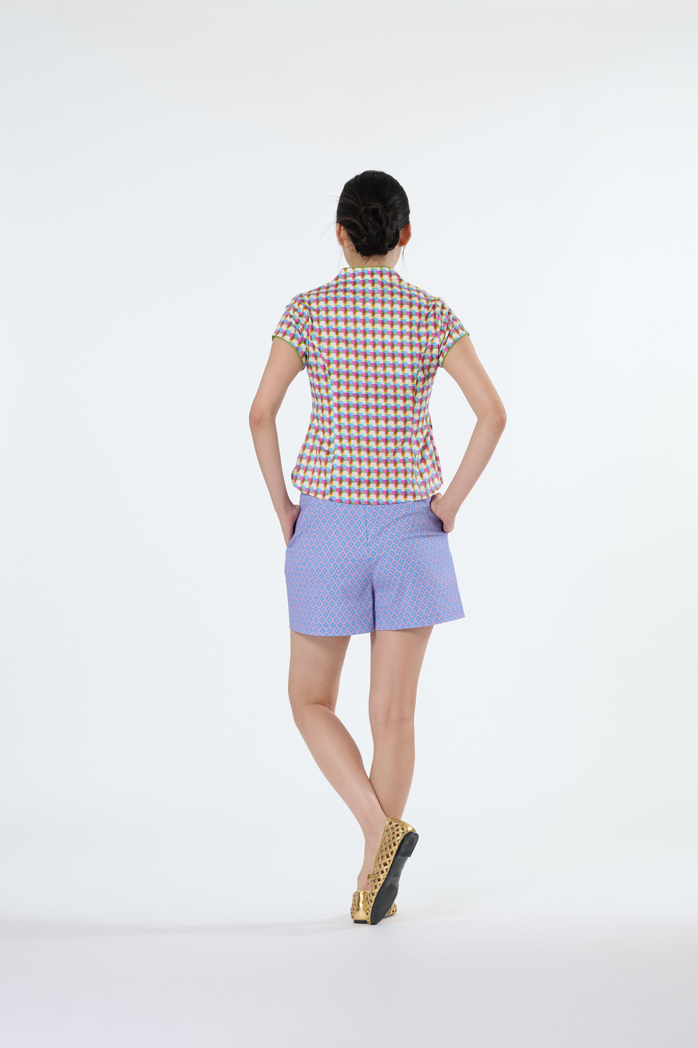 Shorts- Sharp In Style Blue